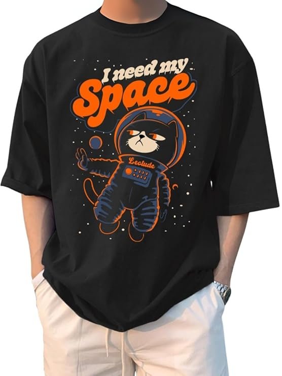 Men's Graphic Printed 100% Cotton T-Shirt