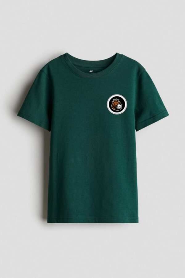 Phoenix Rebirth Oversized T-Shirt – Dark Green | Premium Streetwear | HUN & PO