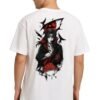 Anime Oversized T-Shirt - White | Premium Streetwear | HUN & PO